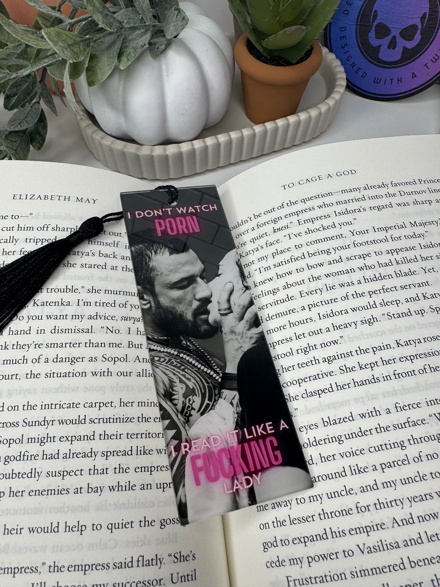 I Read It Like a Lady Bookmark