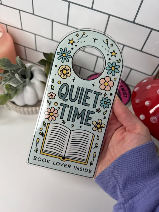 Quiet Time Door Hanger
