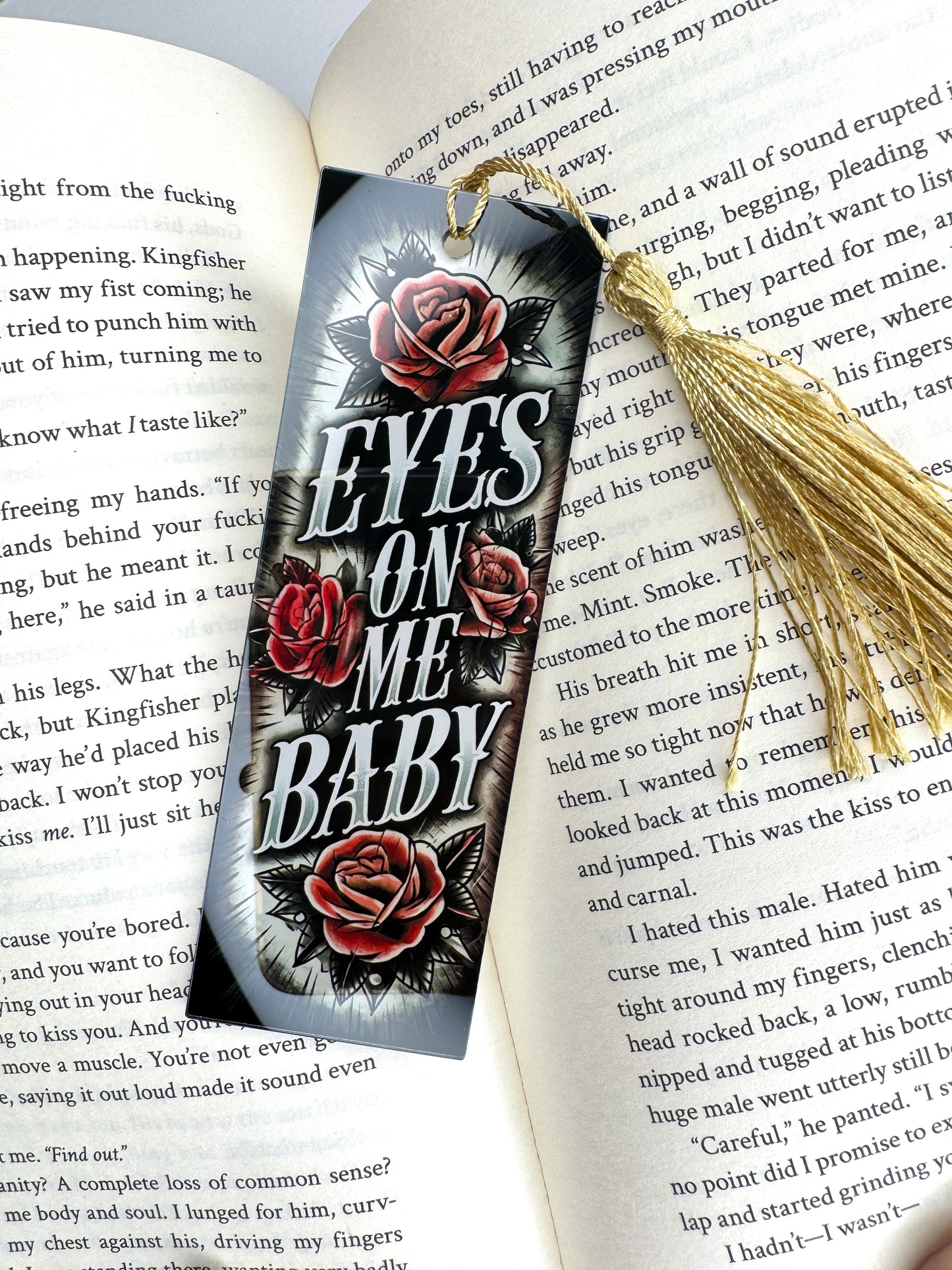 Eyes on Me Baby Bookmark