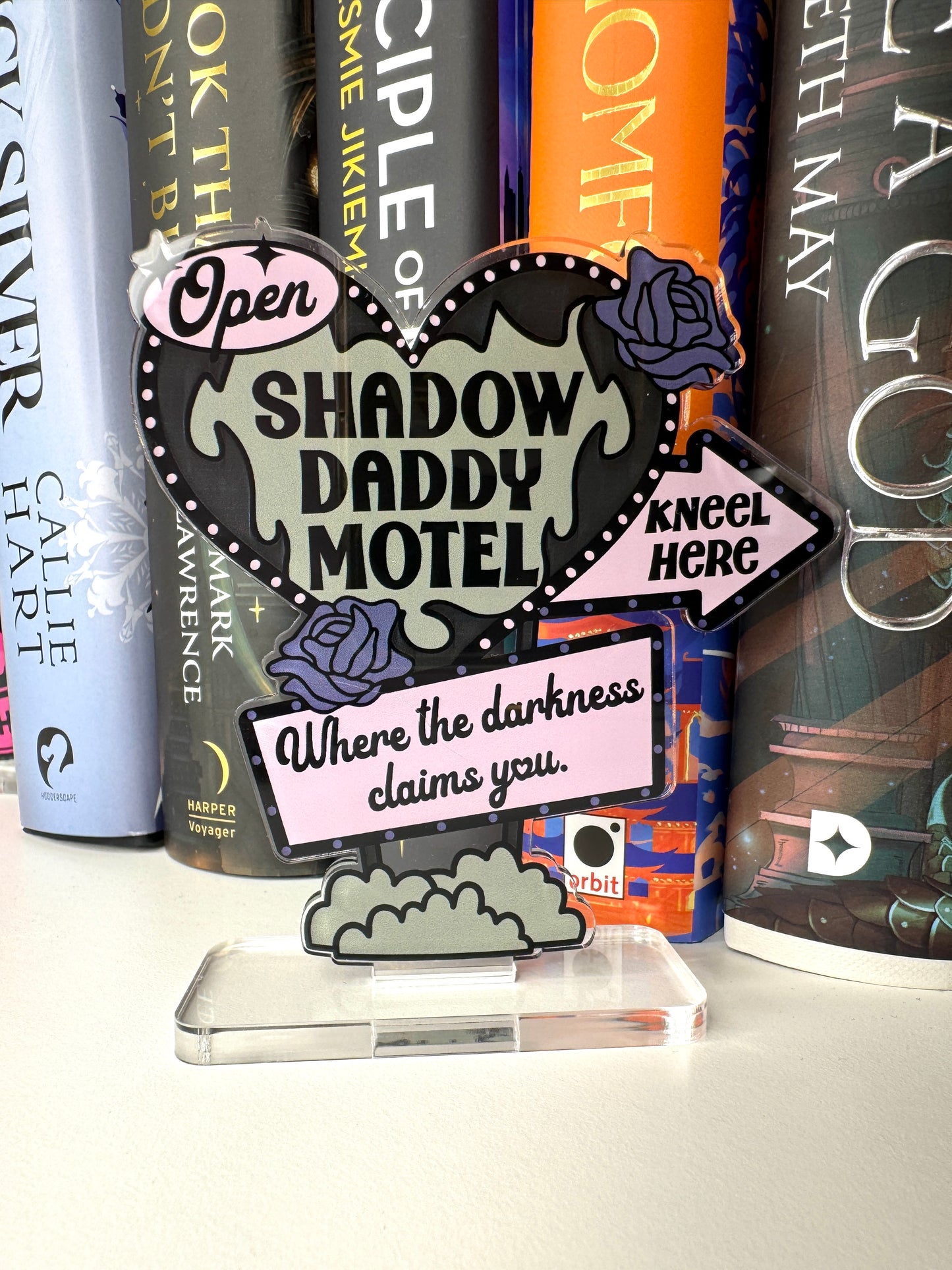 Shadow Daddy Motel Book Shelf Decor