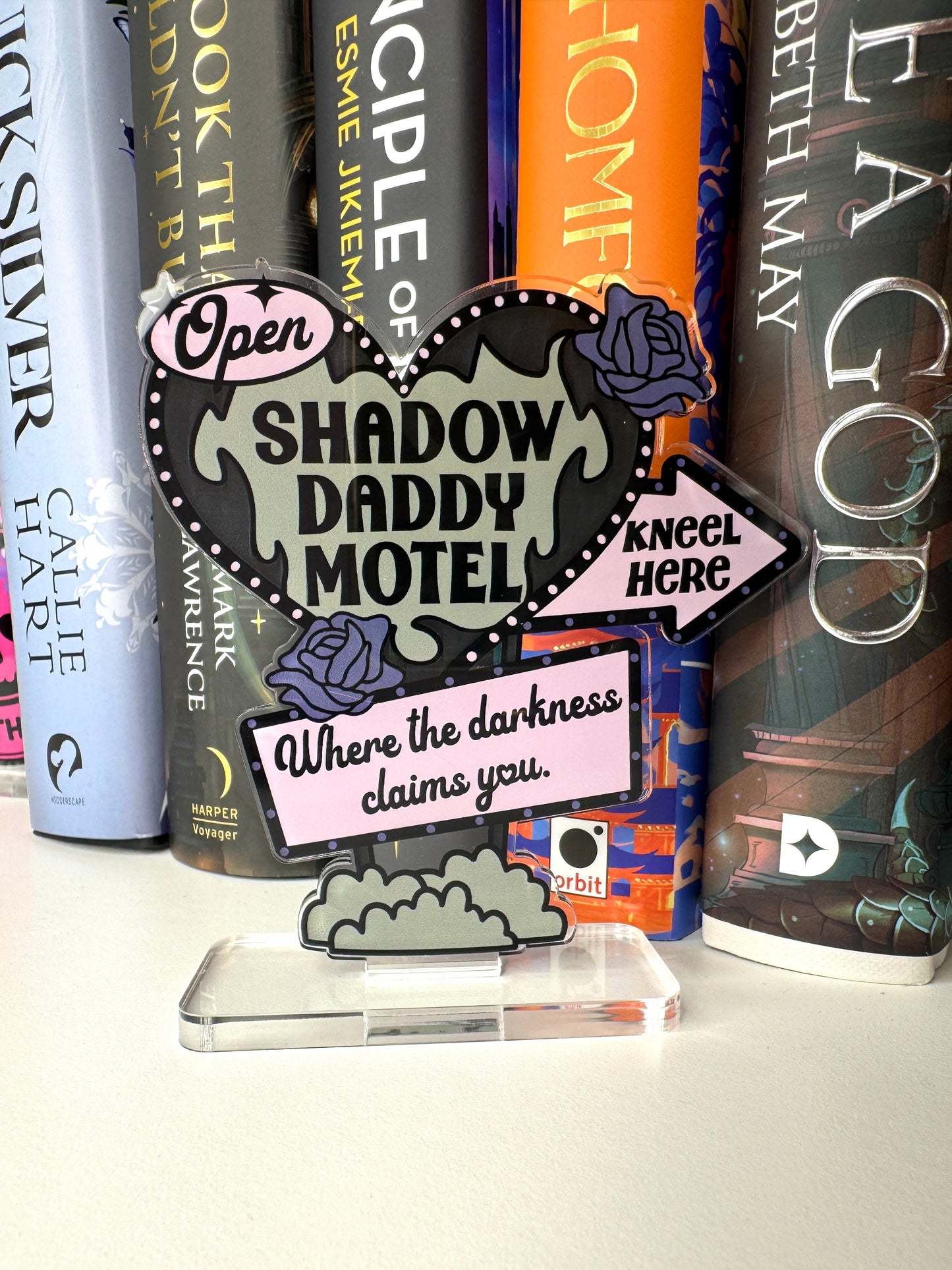 Shadow Daddy Motel Book Shelf Decor