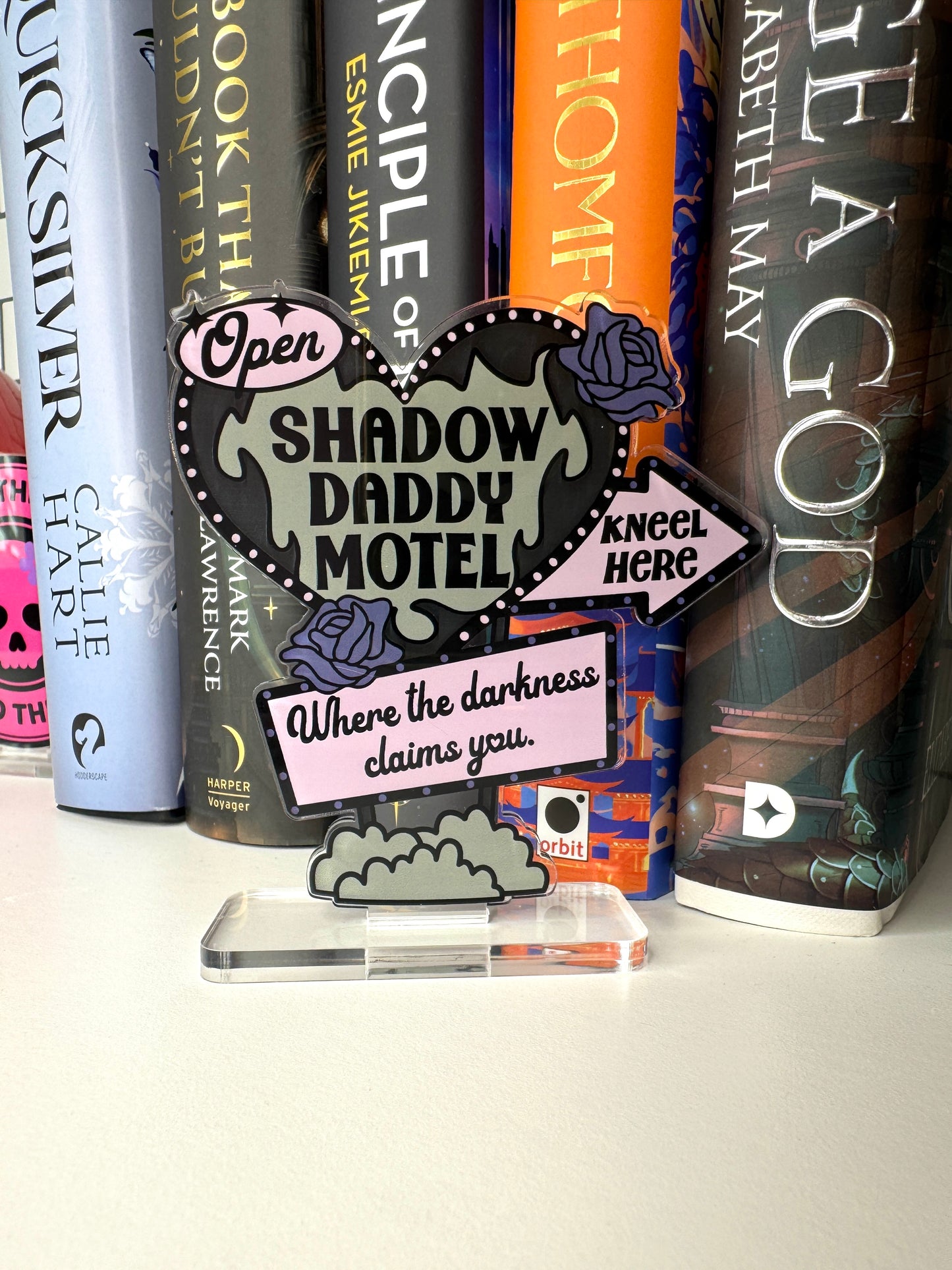 Shadow Daddy Motel Book Shelf Decor