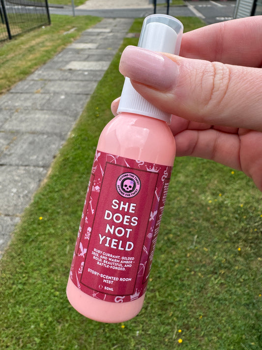 "She Does Not Yield" Story Scented Room Mist - 50ml