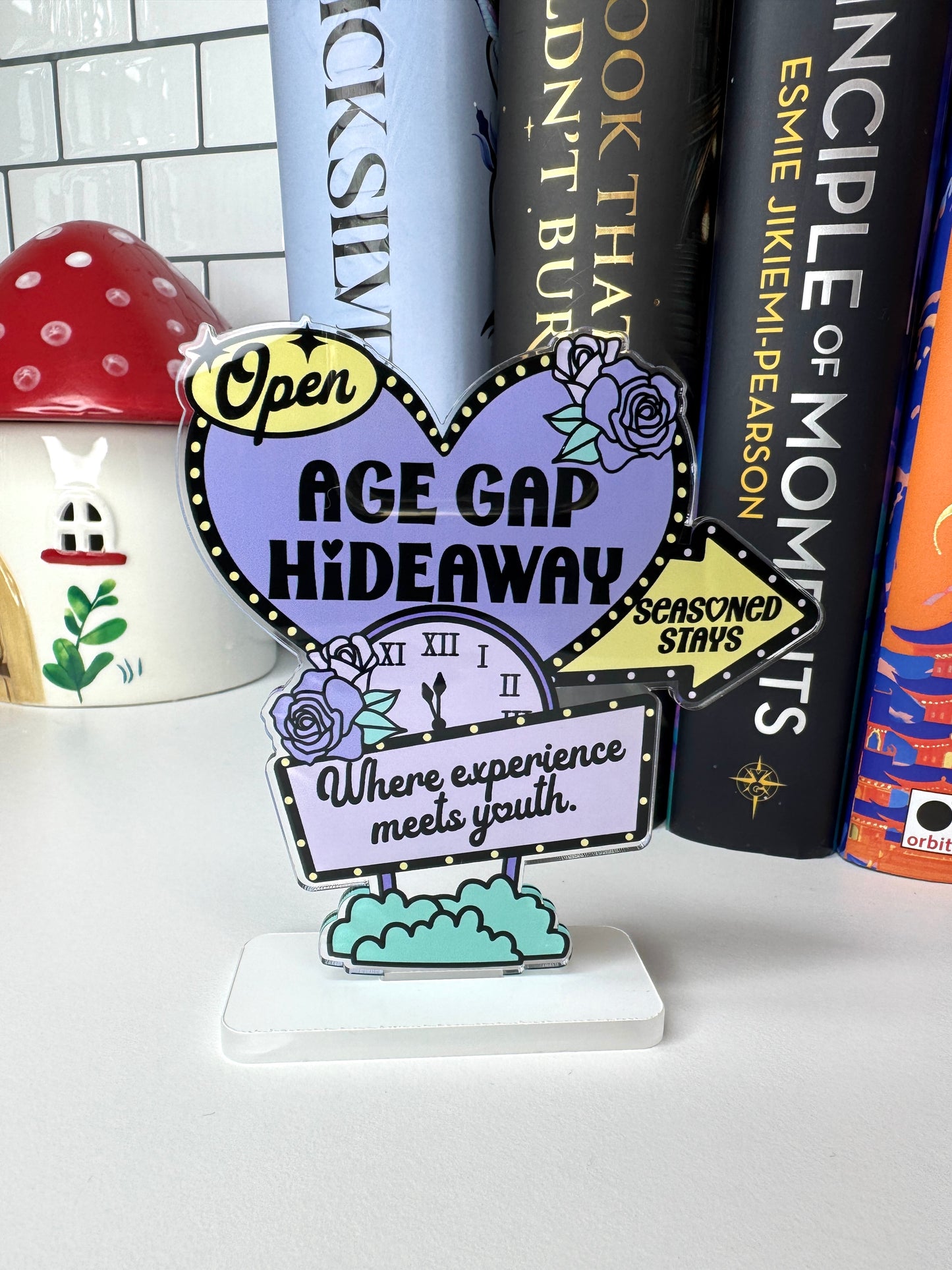 Age Gap Hideaway Book Shelf Decor