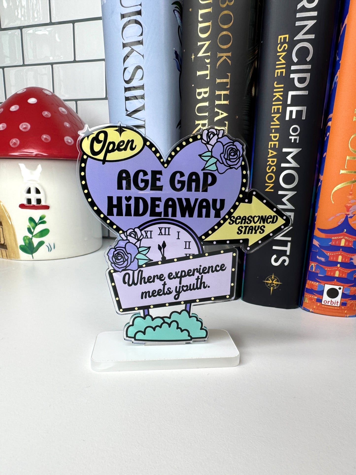Age Gap Hideaway Book Shelf Decor