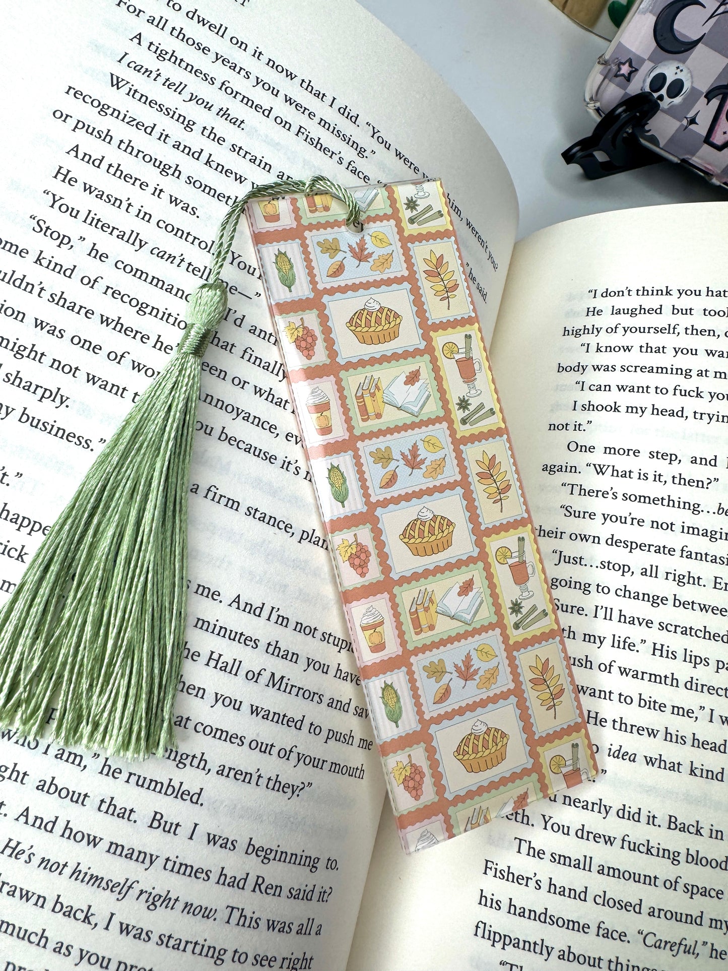 Pumpkin Spice Season Bookmark