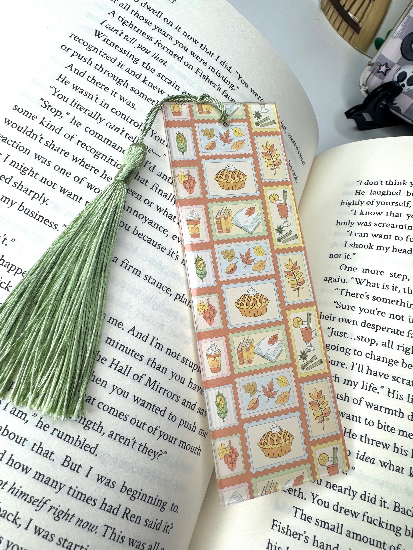 Pumpkin Spice Season Bookmark
