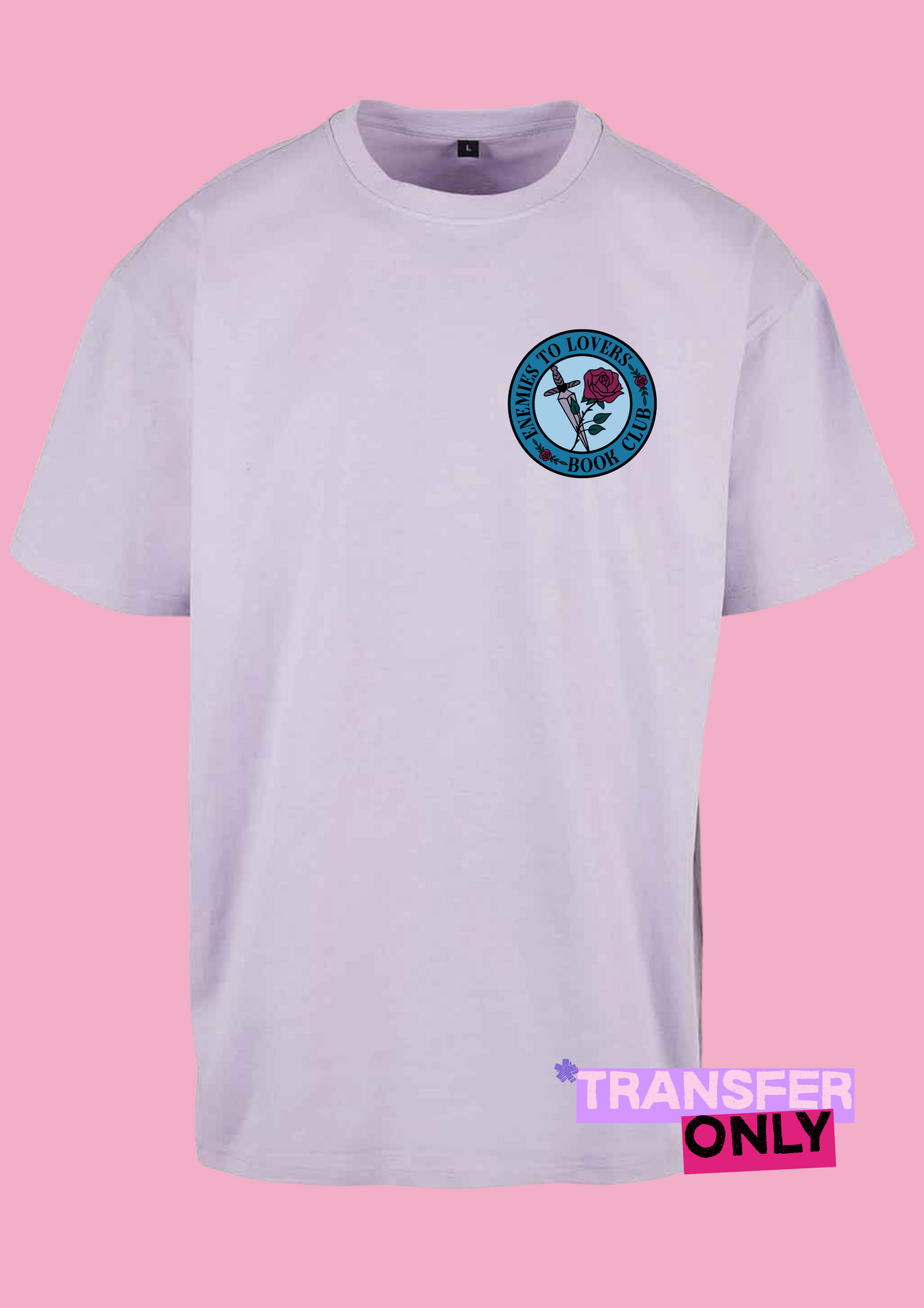 Enemies To Lovers Book Club Iron On Transfer - No Shirt Included