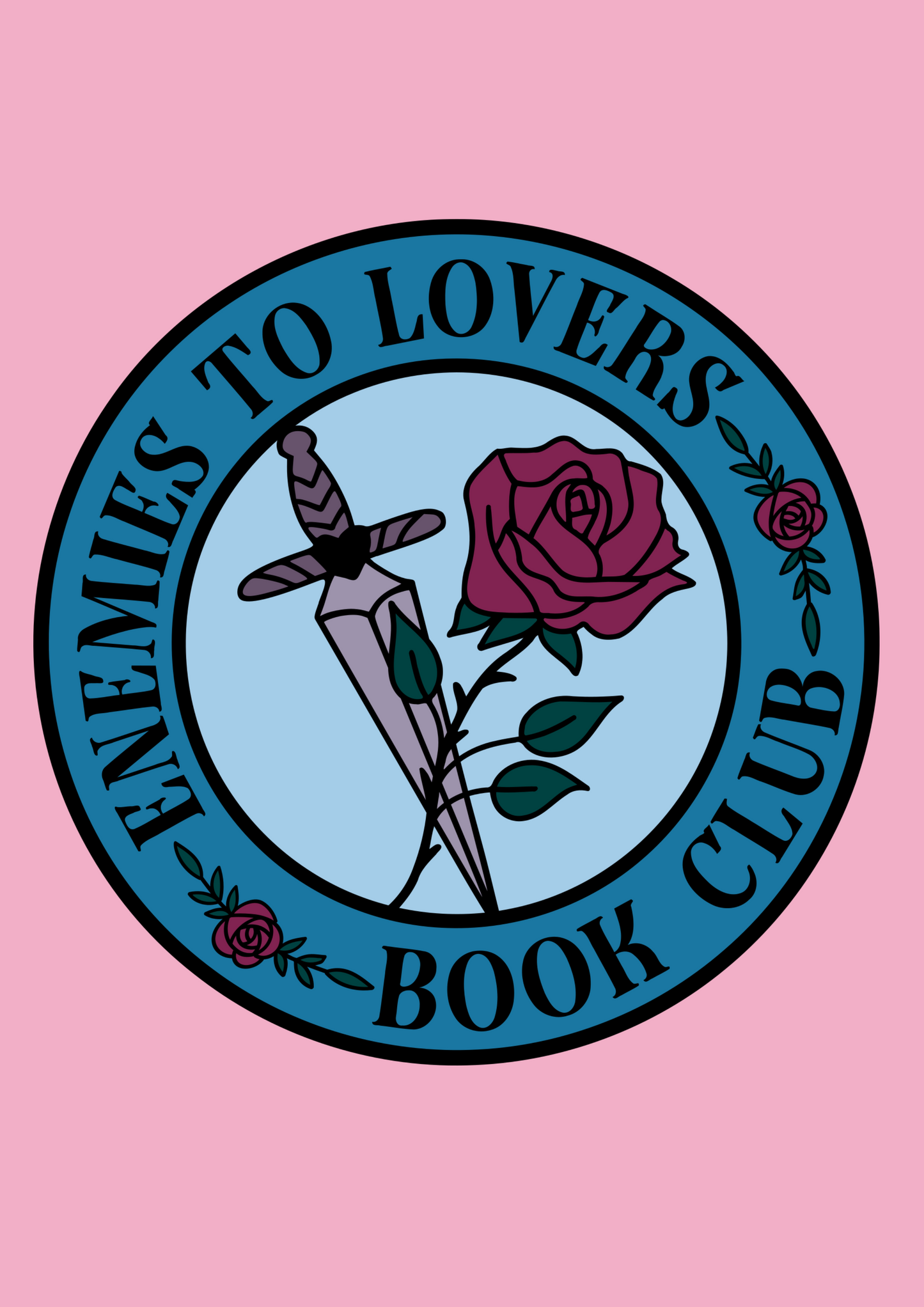 Enemies To Lovers Book Club Iron On Transfer - No Shirt Included