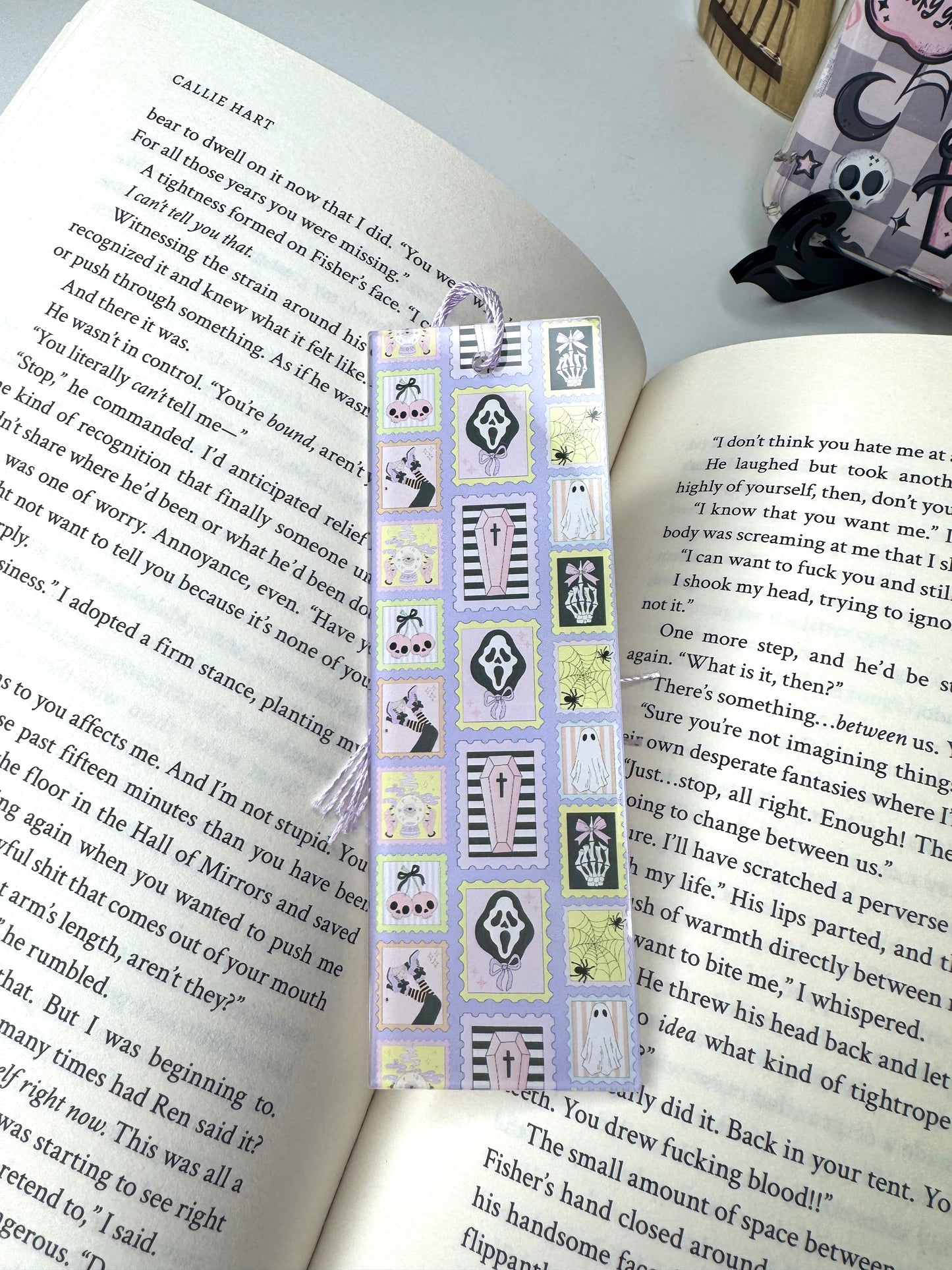 Spooky Goth Frames Bookmark