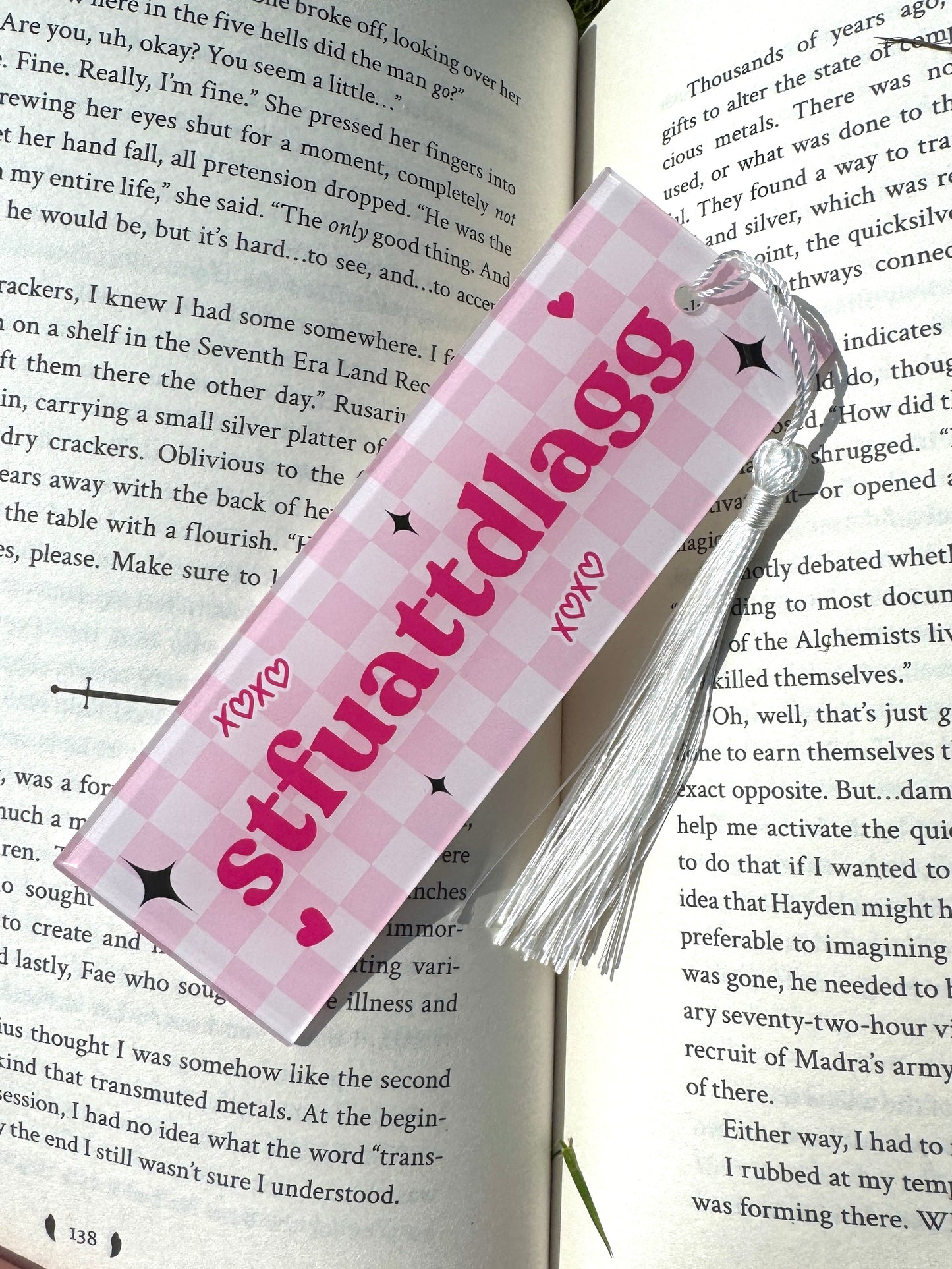stfuattdlagg Naughty Bookmark