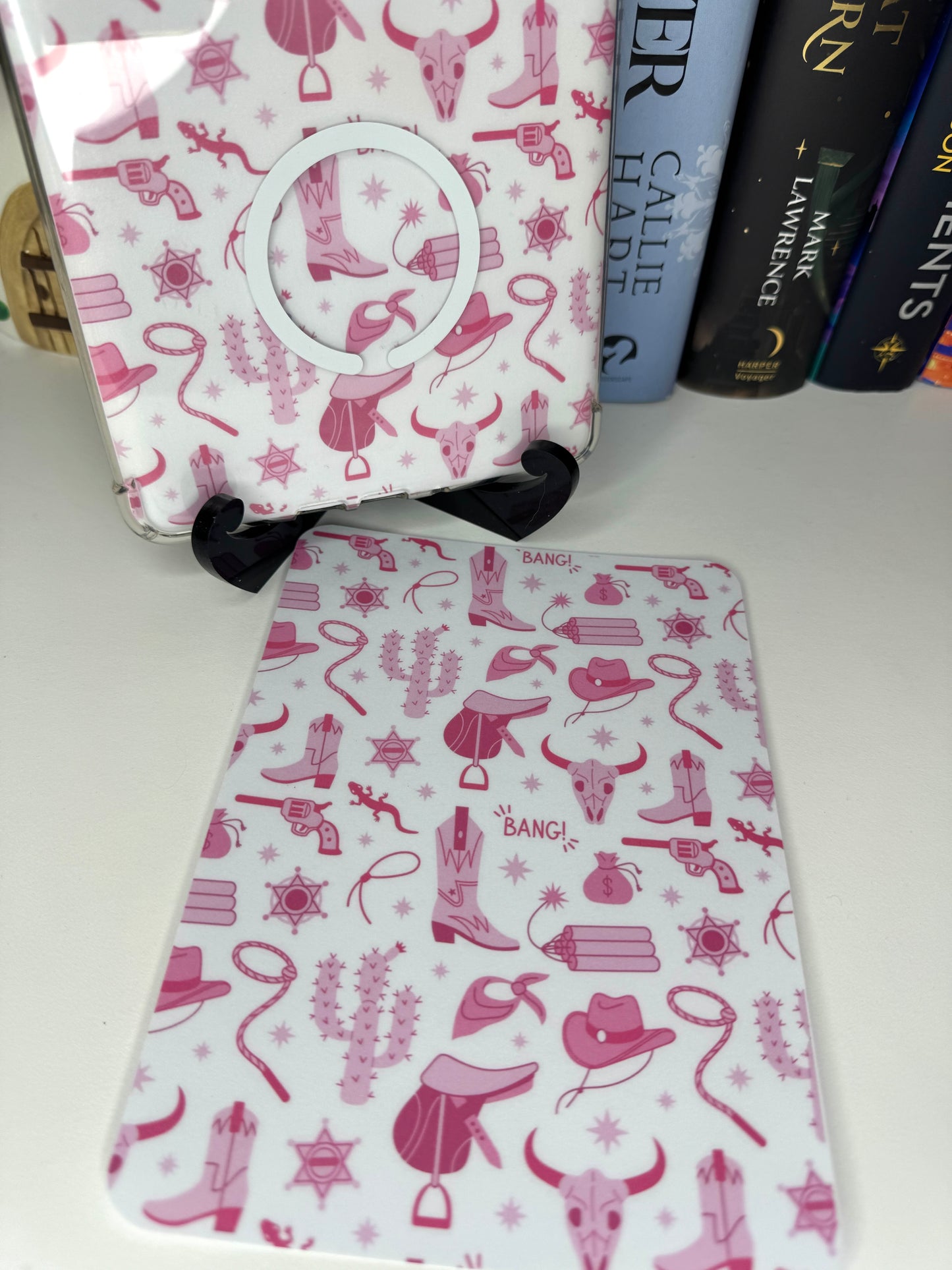 Pink & White Kindle Insert