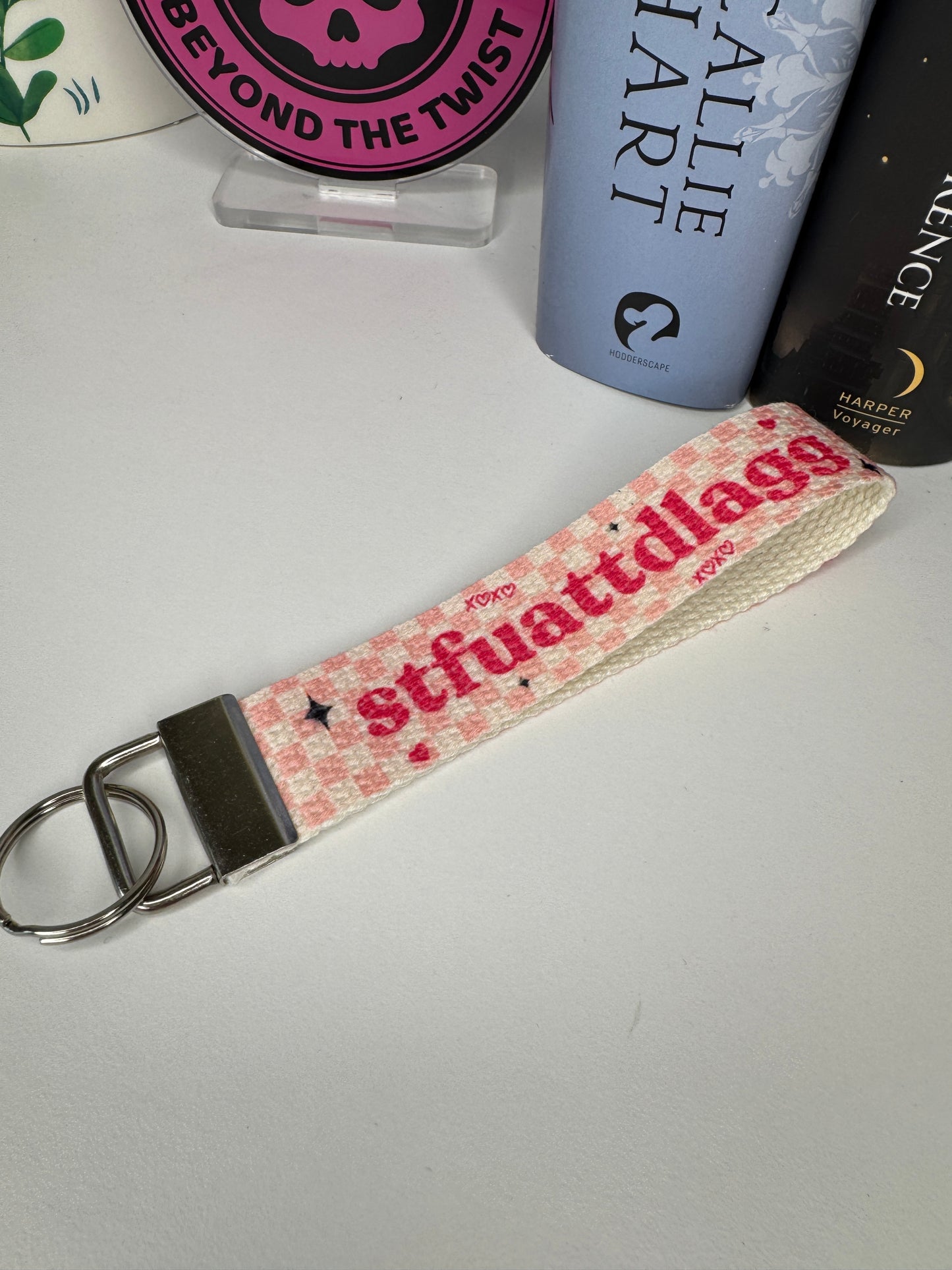 STFUATTDLAGG Wristlet Fabric Key Ring