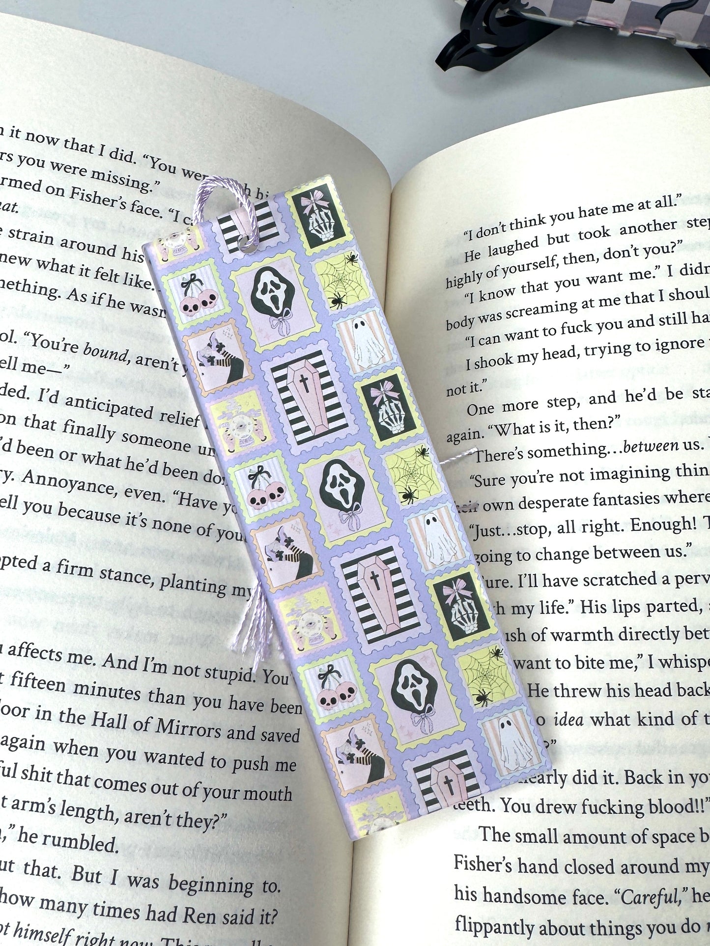 Spooky Goth Frames Bookmark