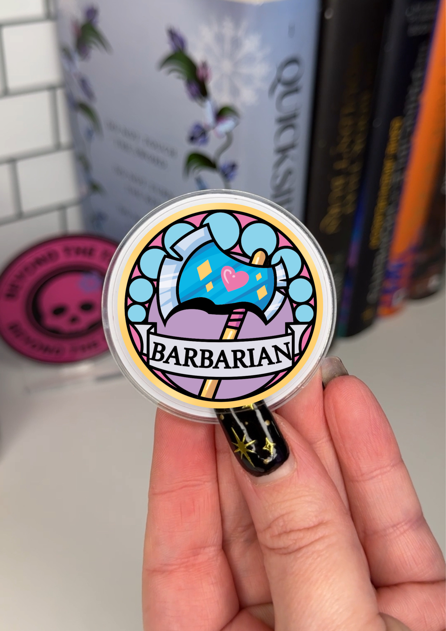 Barbarian Dnd Class eReader Grip