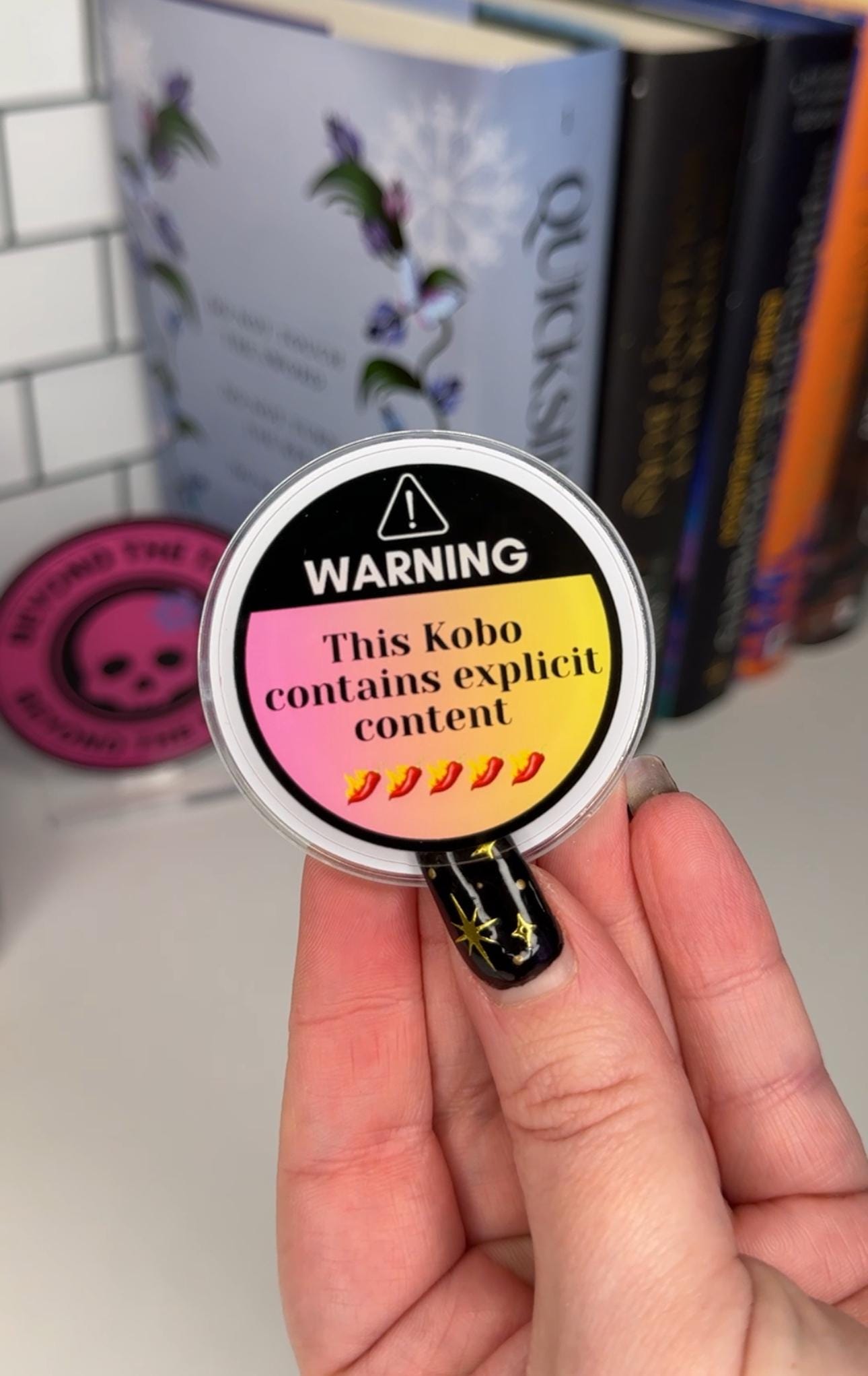 Warning Explicit Content Kobo Grip