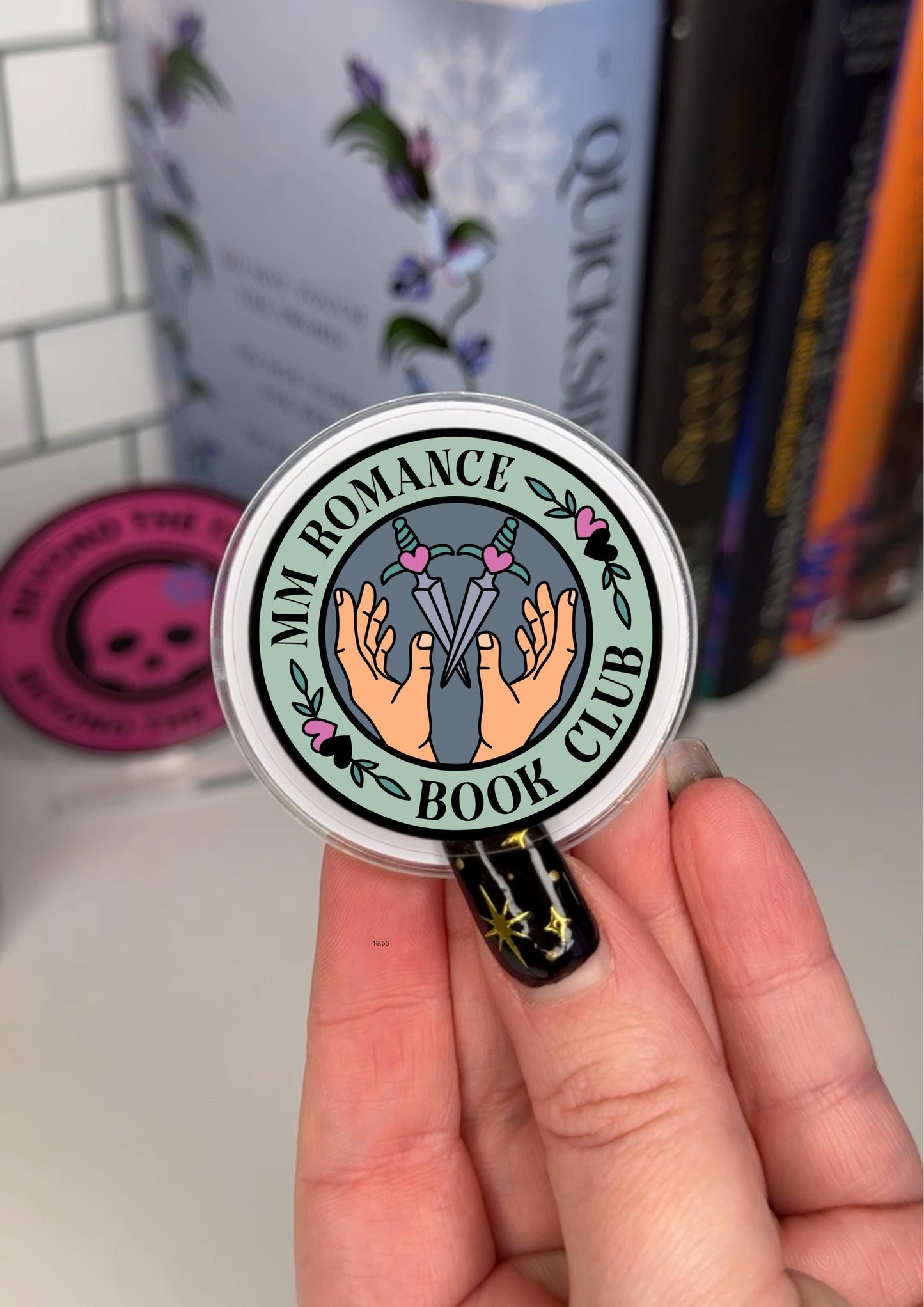 MM Romance Book Club eReader Grip