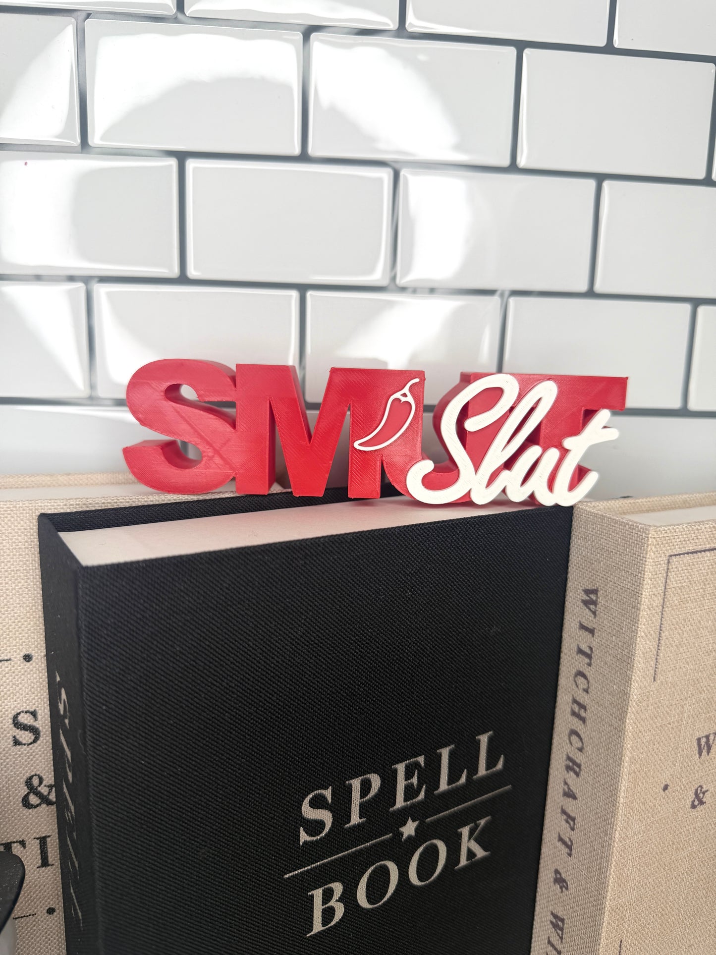 SMUT SL*T SHELF DECOR SIGN
