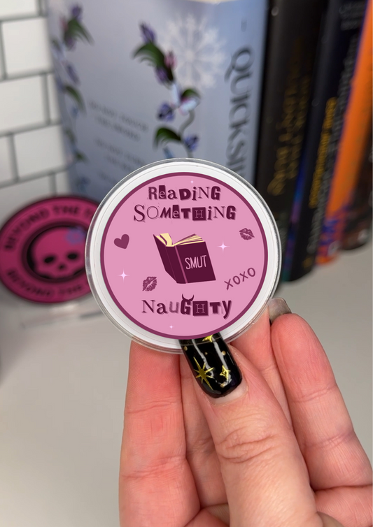 Reading Something Naughty eReader Grip