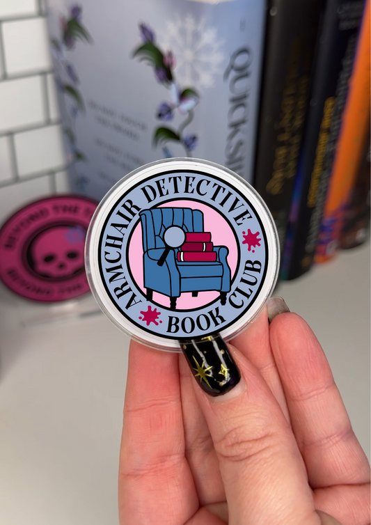 Armchair Detective Book Club eReader Grip