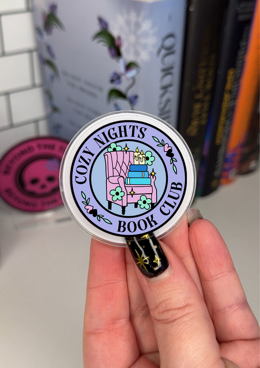 Cozy Nights Book Club eReader Grip