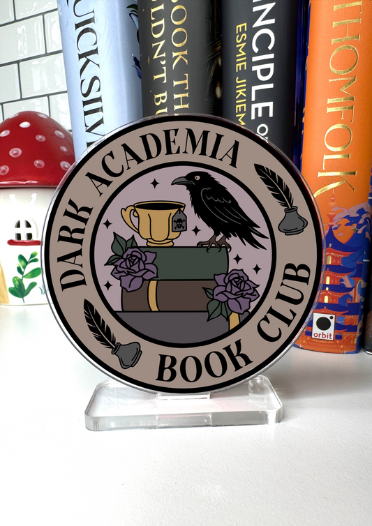 Dark Academia Book Club Book Shelf Decor