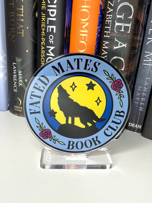 Fated Mates Book Club Book Shelf Decor
