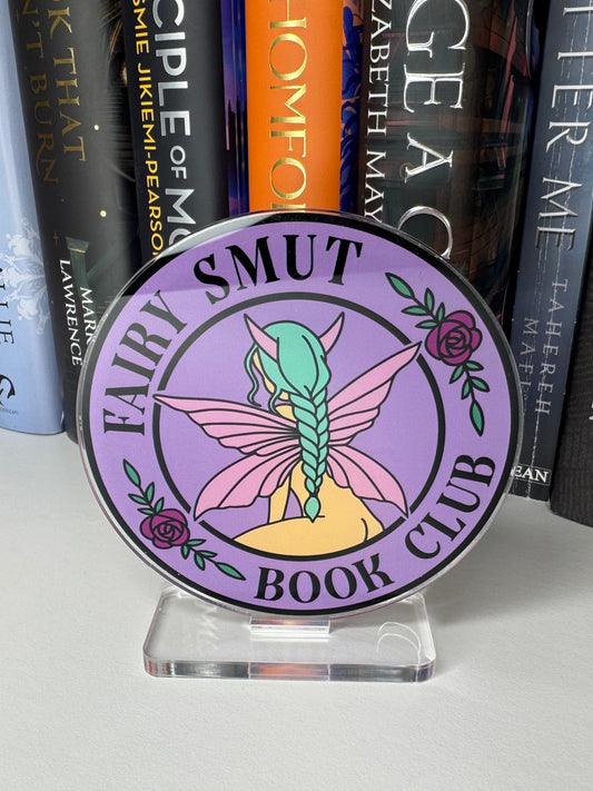 Fairy Smut Book Club Book Shelf Decor