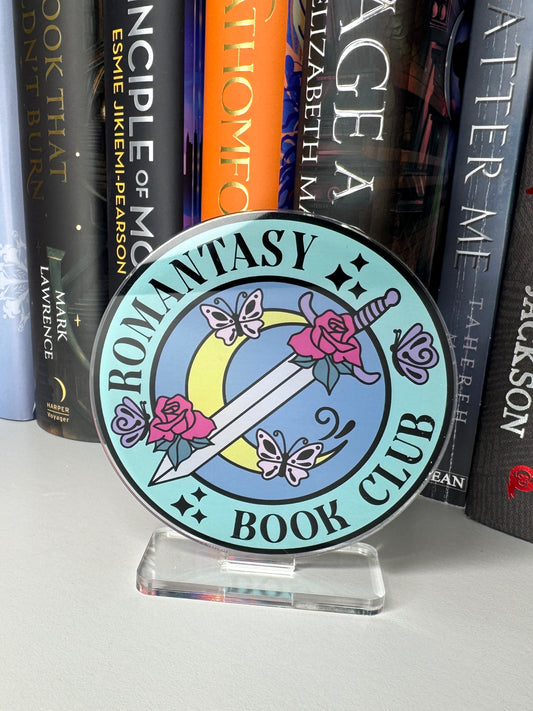 Romantasy Book Club Book Shelf Decor
