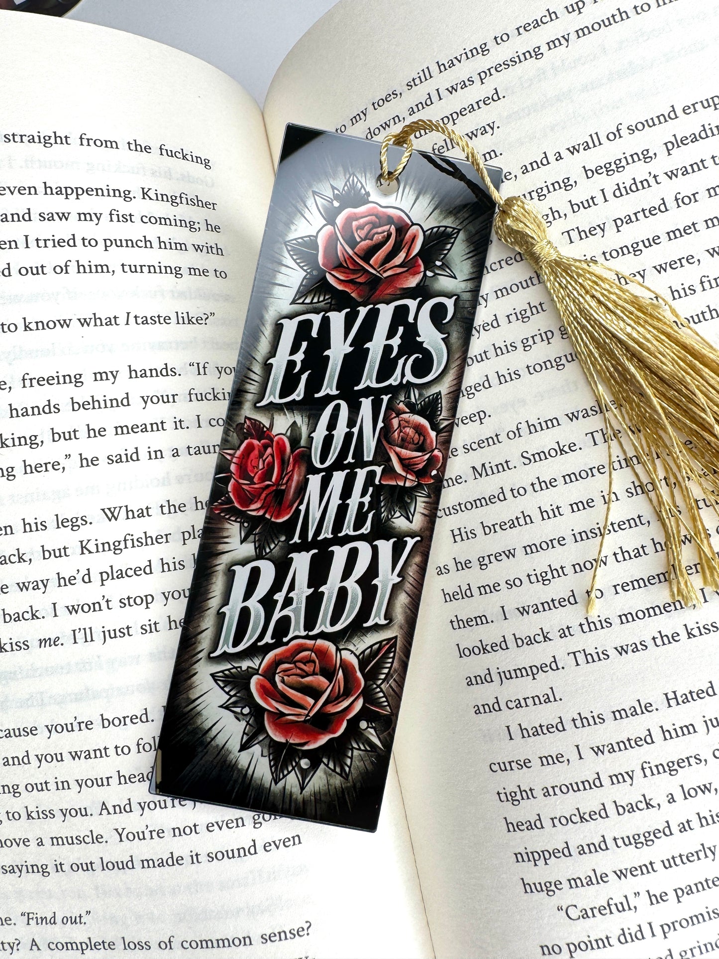 Eyes on Me Baby Bookmark