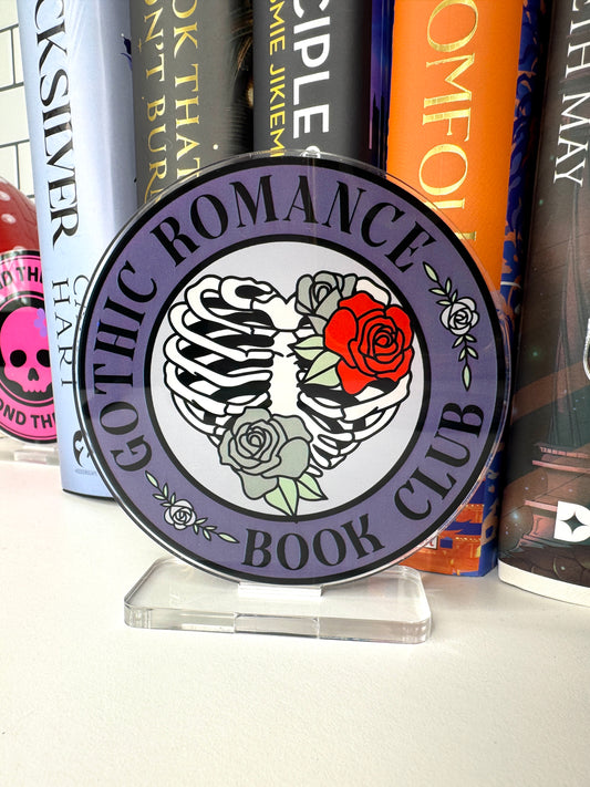 Gothic Romance Book Club Book Shelf Decor