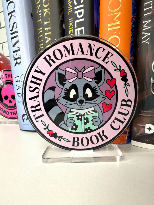 Trashy Romance Book Club Book Shelf Decor