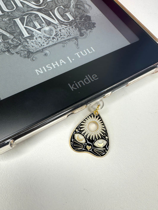 Black Cat eReader Charm Dust Plug