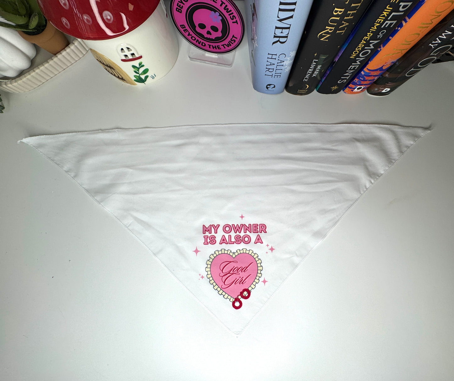 My Owner is Also a Good Girl Doggy Bandana