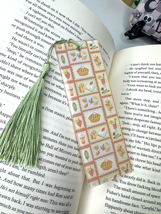 Pumpkin Spice Season Bookmark