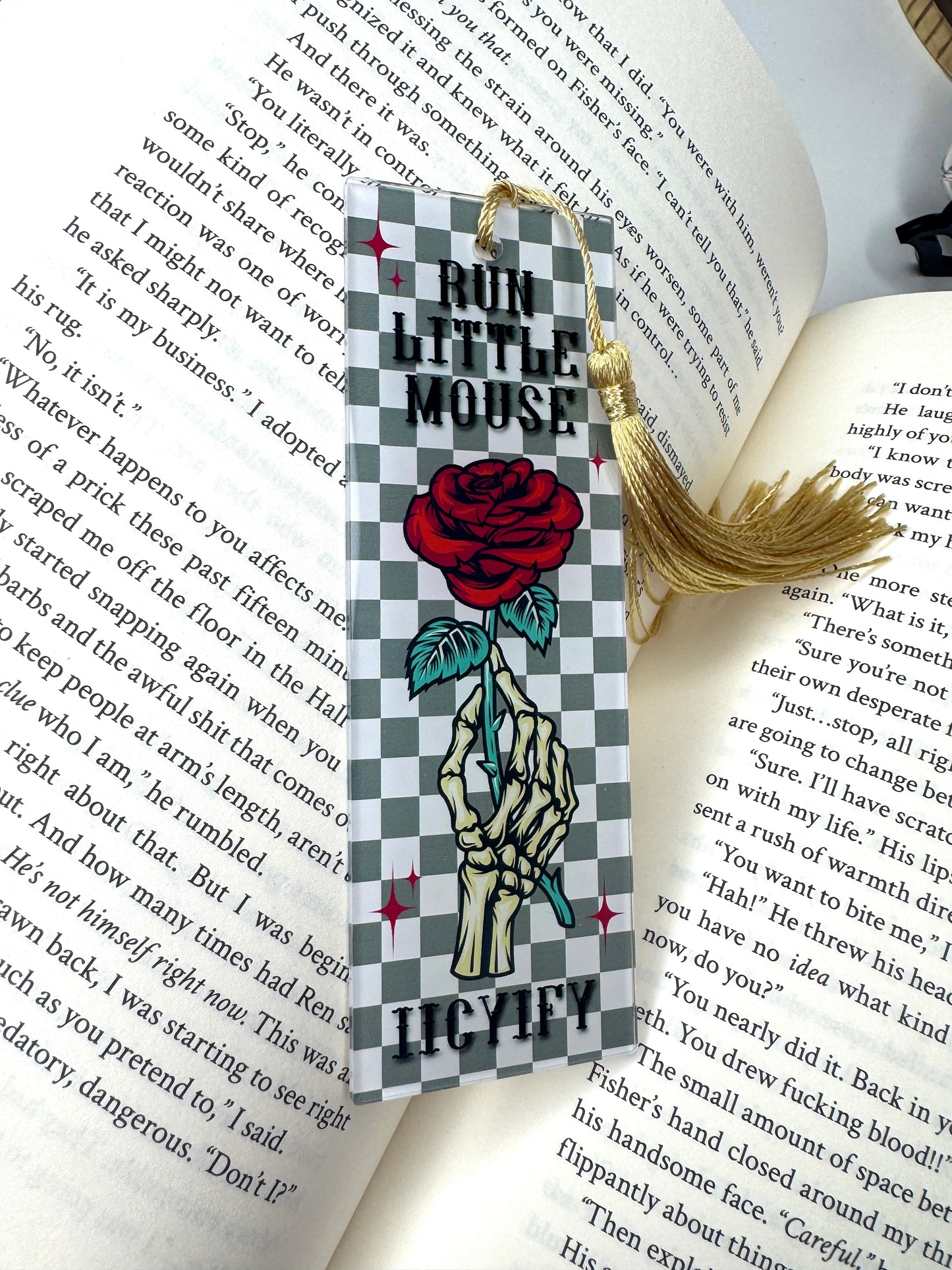 Run Little Mouse Bookmark