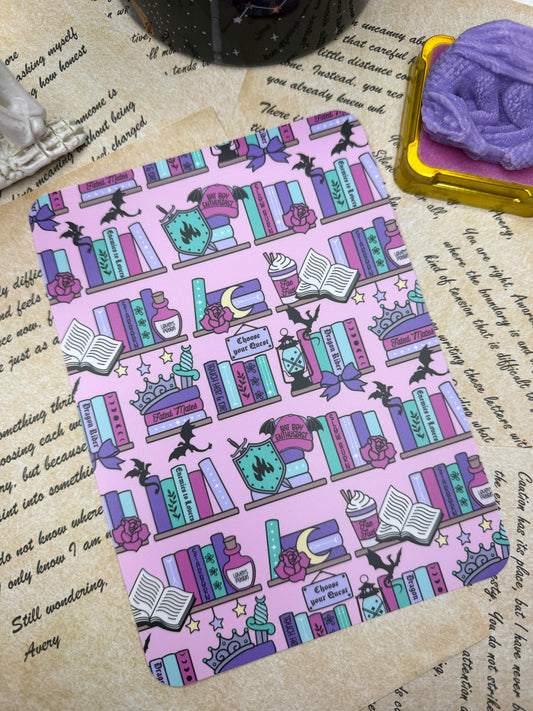 Fantasy Bookshelf Kindle Insert