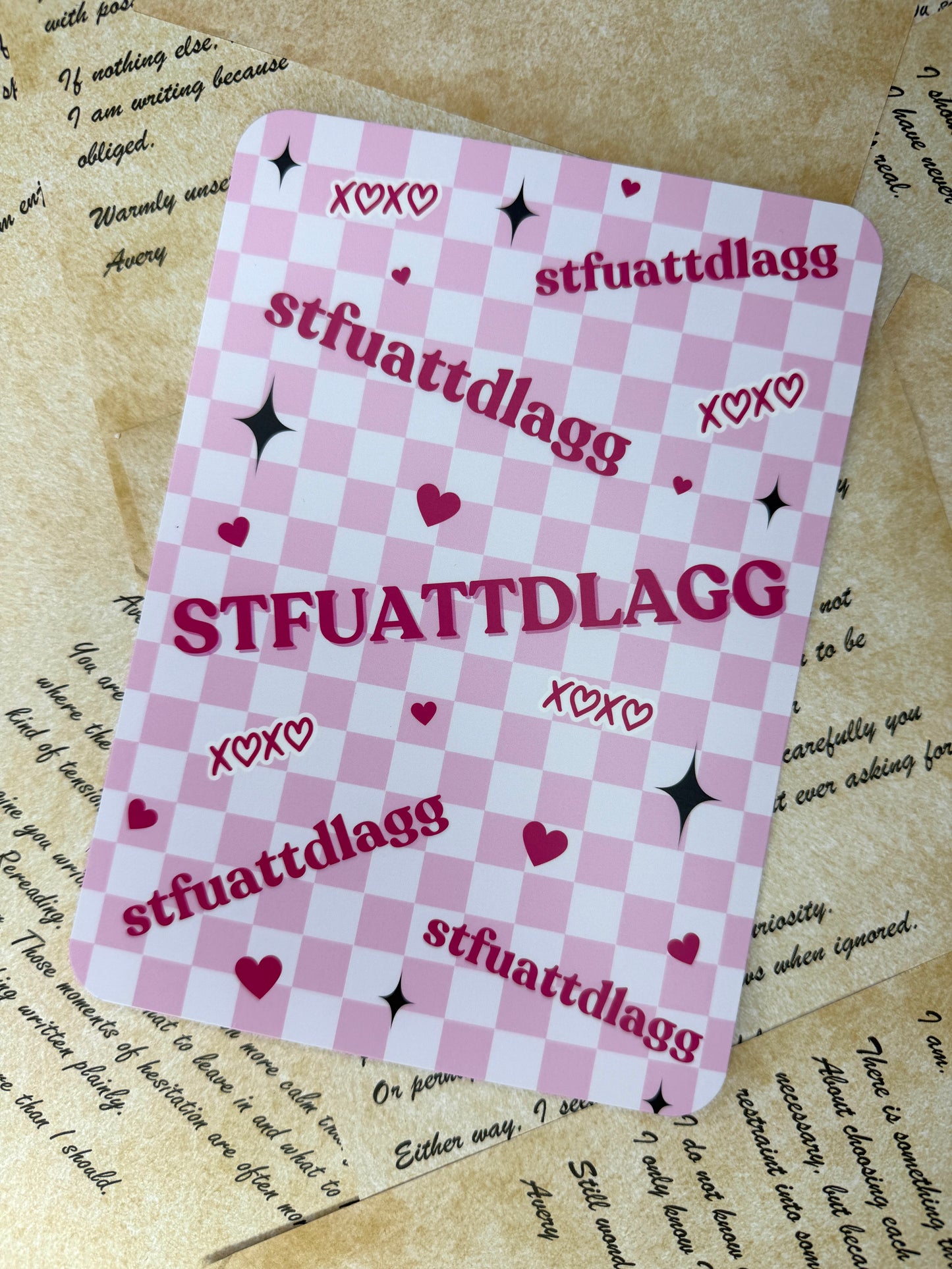 STFUATTDLAGG Kindle Insert