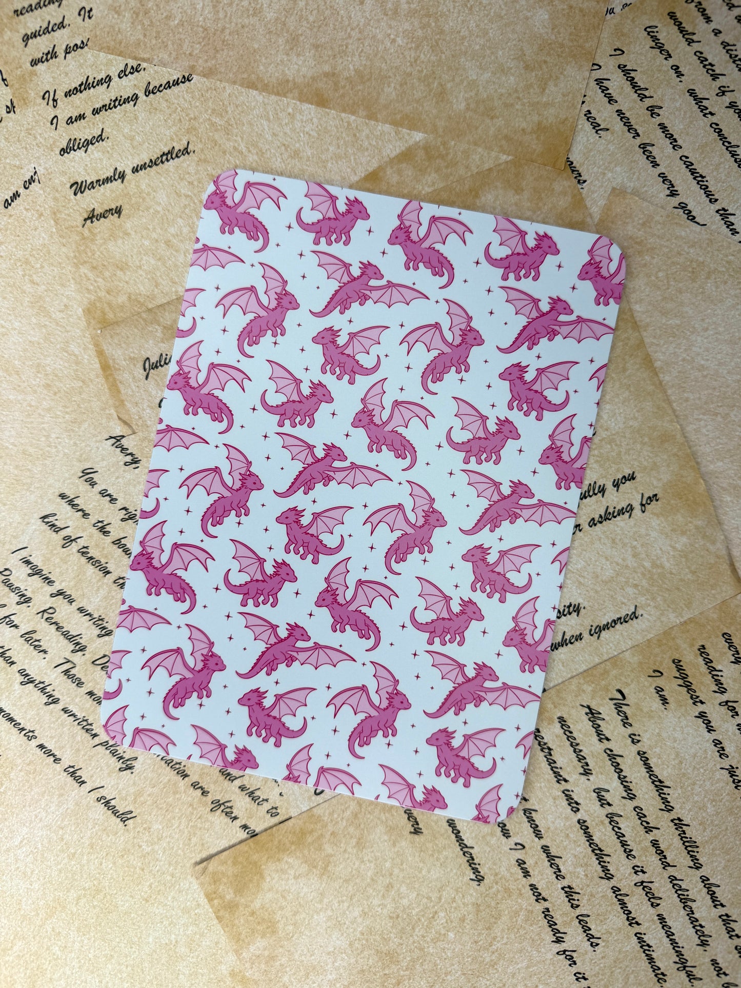 Pink Dragons Kindle Insert