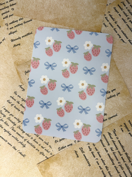 Strawberries & Bows Kindle Insert