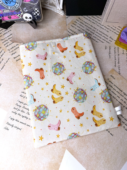 COWBOY BOOK/KINDLE SLEEVE - NO TOP CLOSURE