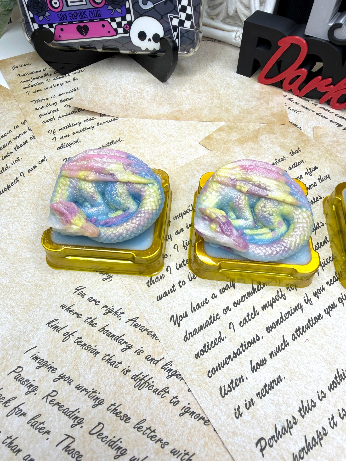 SWEET BLUEBERRY DRAGON WAX MELT