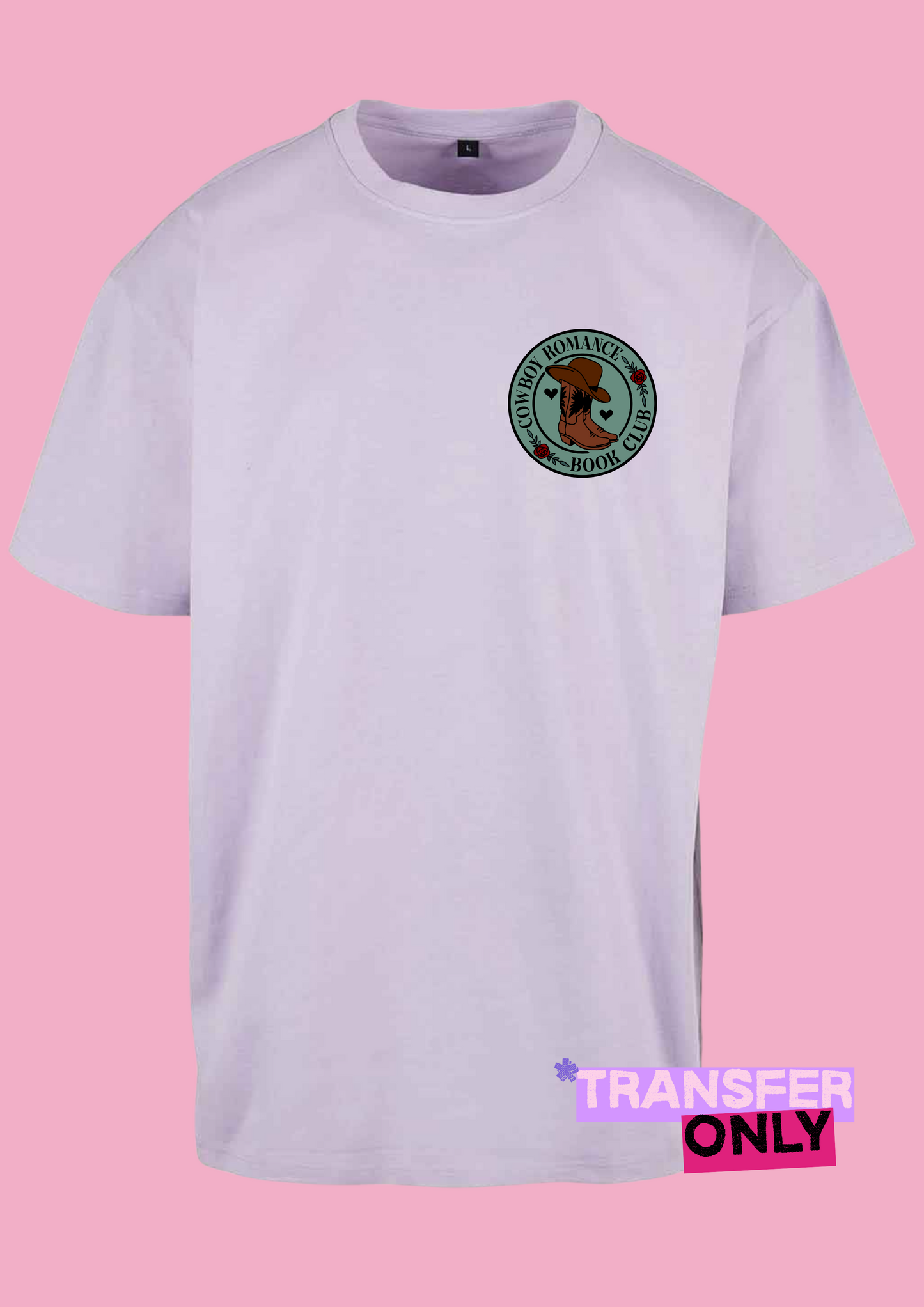 Cowboy Romance Book Club Iron On Transfer - No Shirt Included