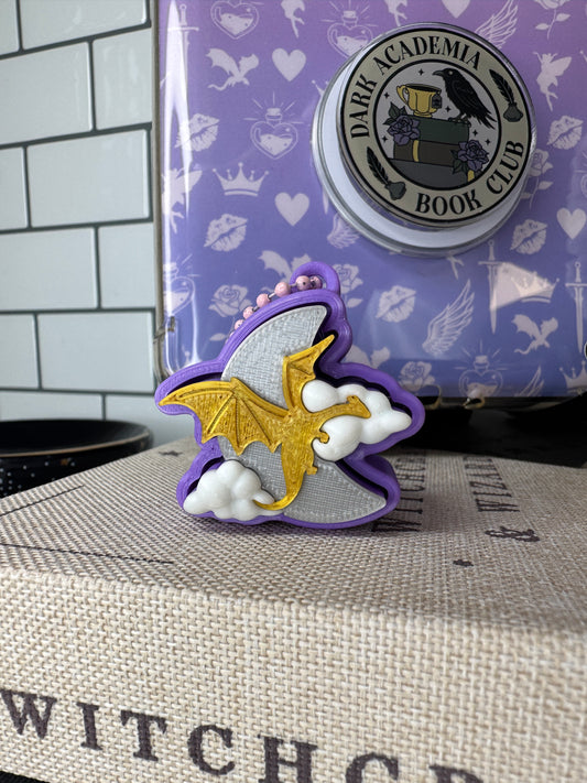 MOON DRAGON TACTILE FIDGET CLICKER