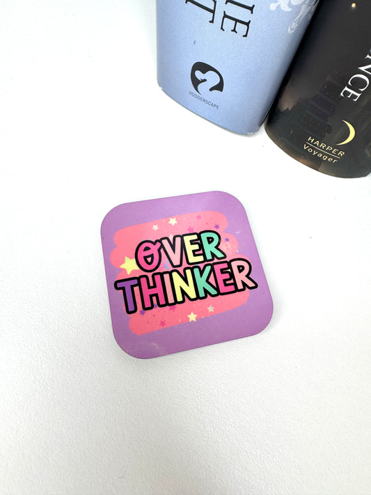 Over Thinker Fridge Magnet