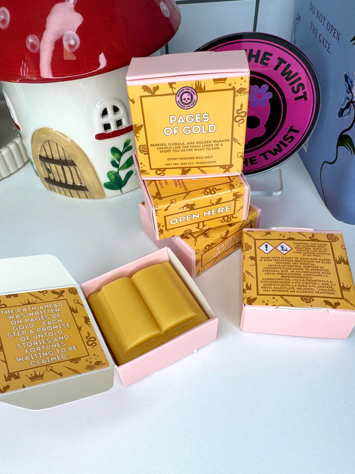 “Pages of Gold" Story Scented Wax Melt - 50g