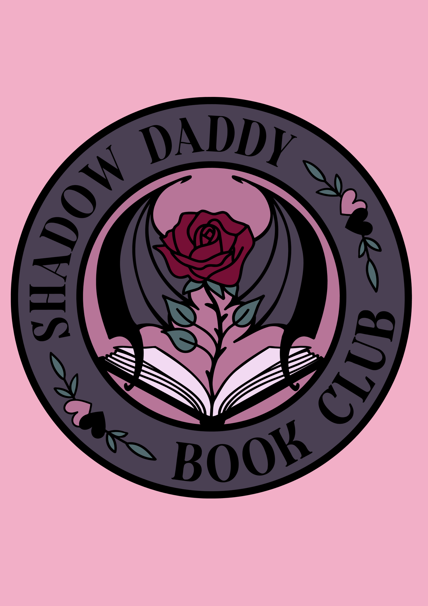 Shadow Daddy Book Club Iron On Transfer - No Shirt Included