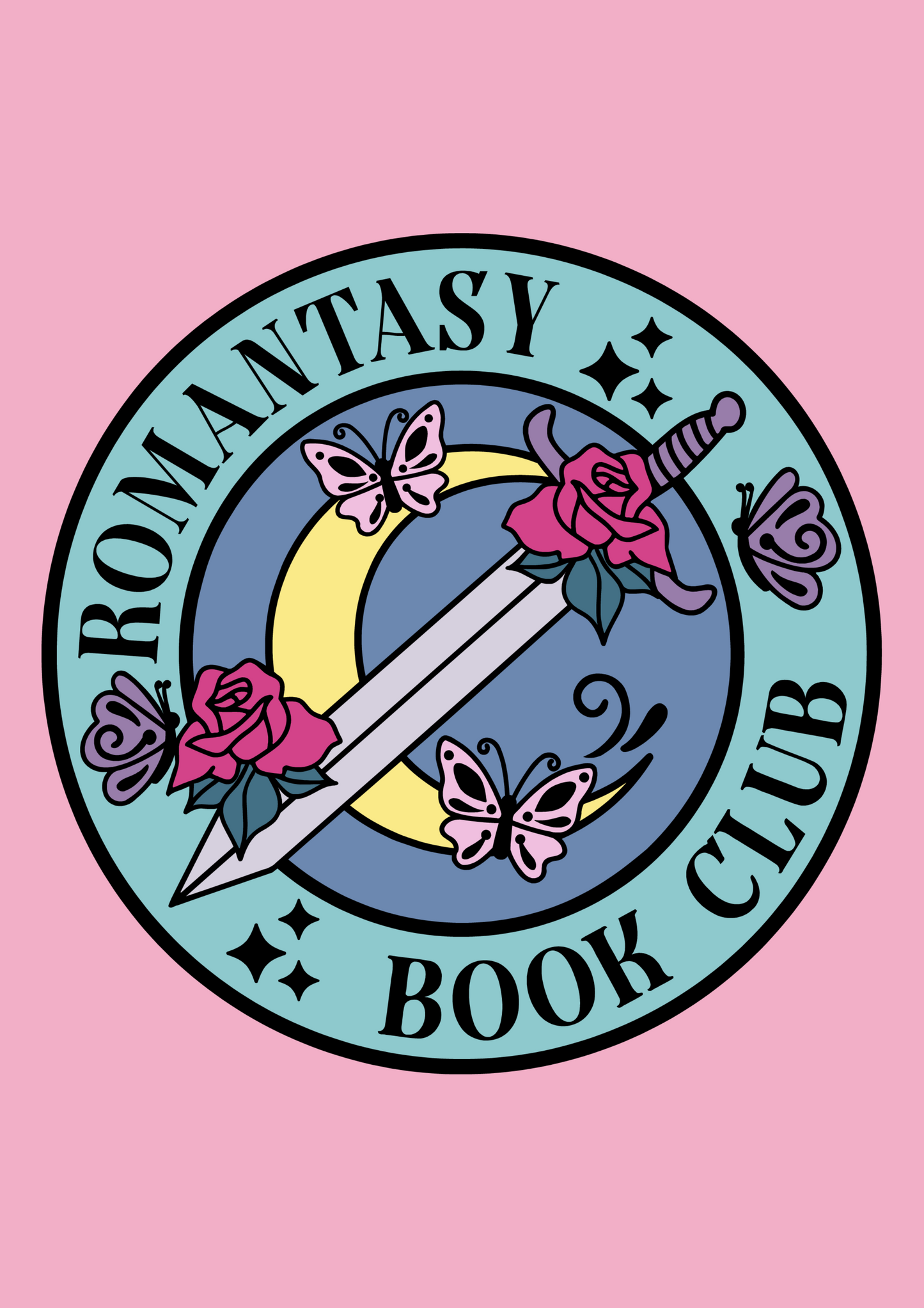 Romantasy Book Club Iron On Transfer - No Shirt Included