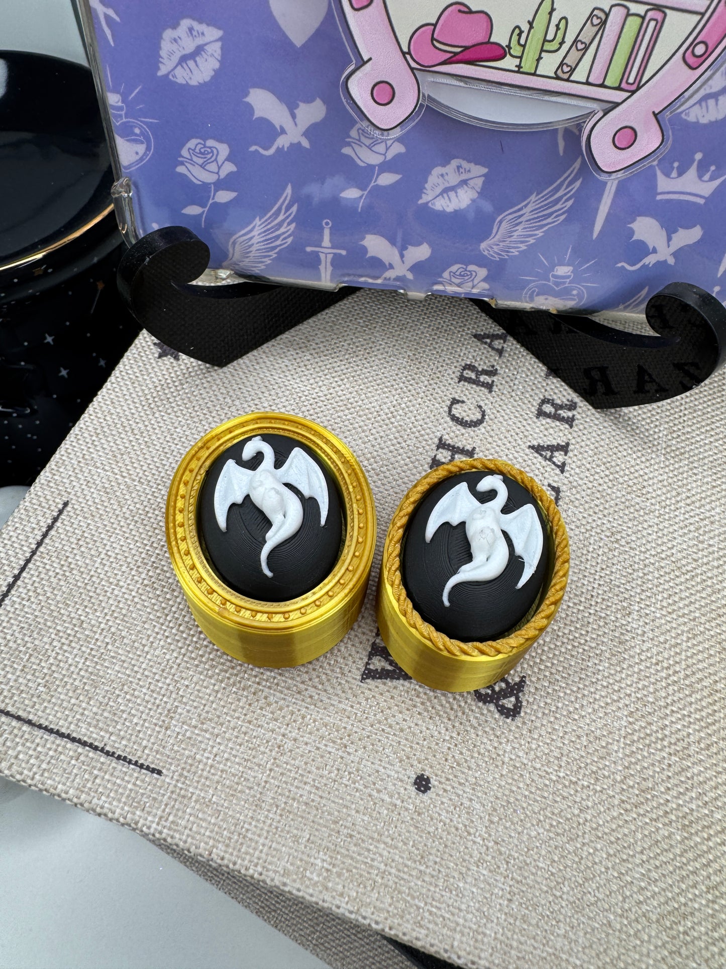 DRAGON TACTILE FIDGET CLICKER