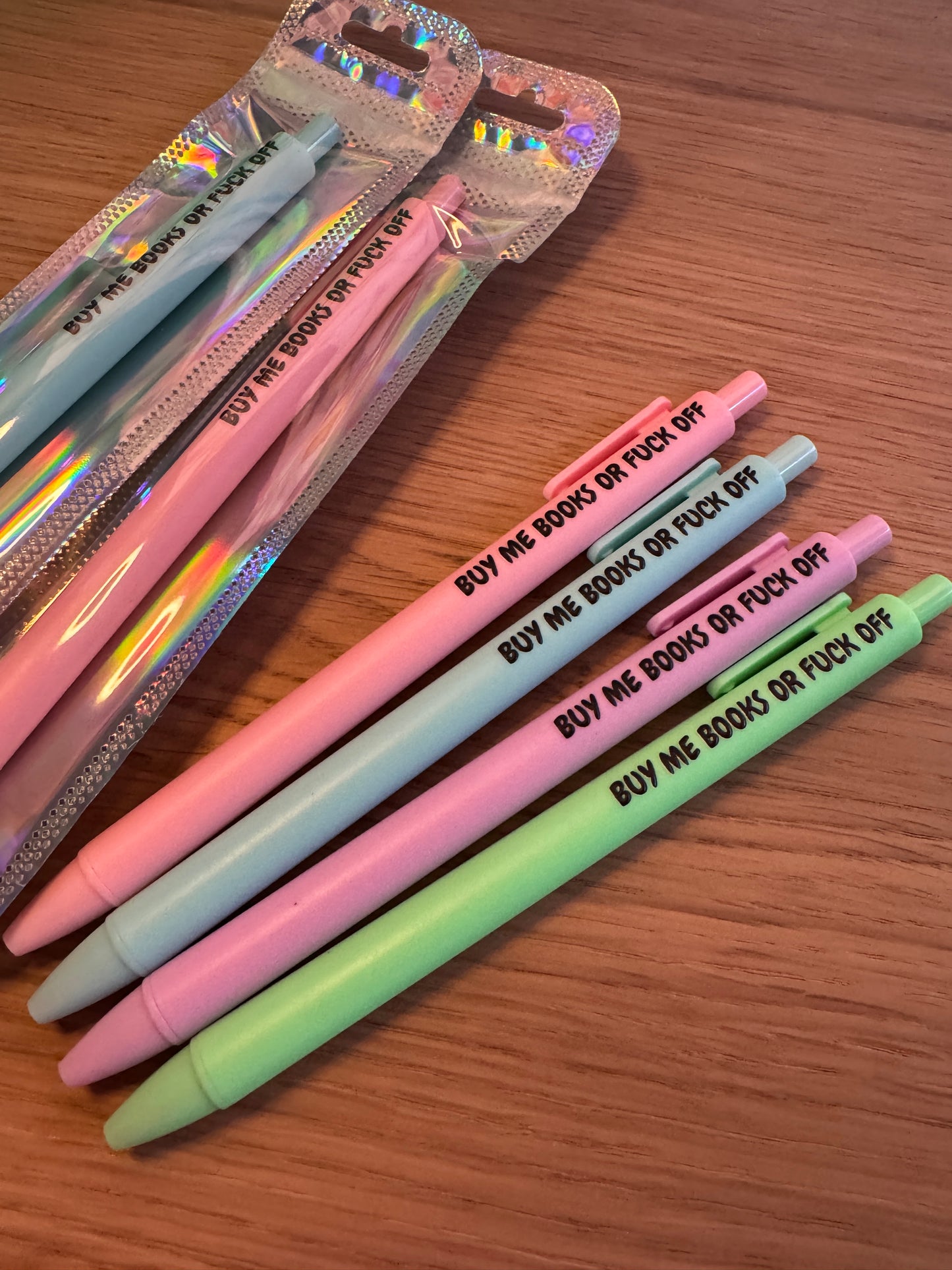 "Buy Me Books or F*ck off" Rollerball Pen